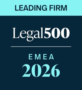 Legal 500 EMEA Leading Firm 2025